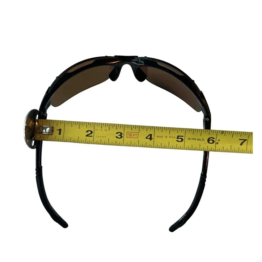 Surf-N-Sport Wrap Sport Sunglasses Black Smoke Lenses Men’s Cycling Running